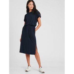 Banana Republic Factory Knit Midi T-Shirt Dress